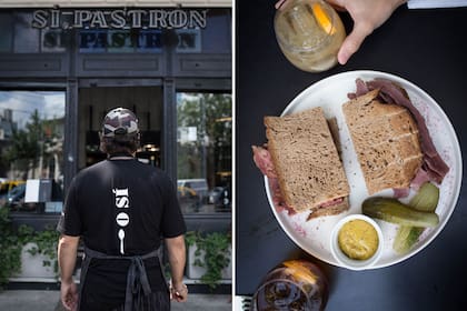 El pastrón es el resultado de un proceso que consiste en curar la carne, ahumarla y luego cocinarla a baja temperatura.