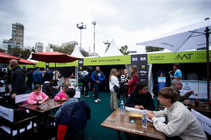 El patio comercial del certamen