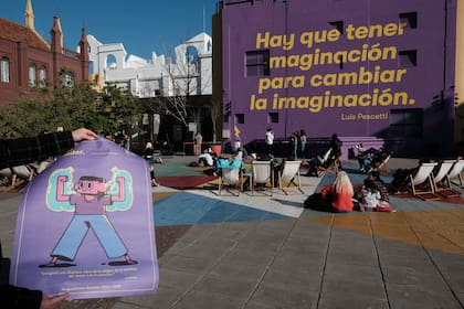 El patio interno del Recoleta