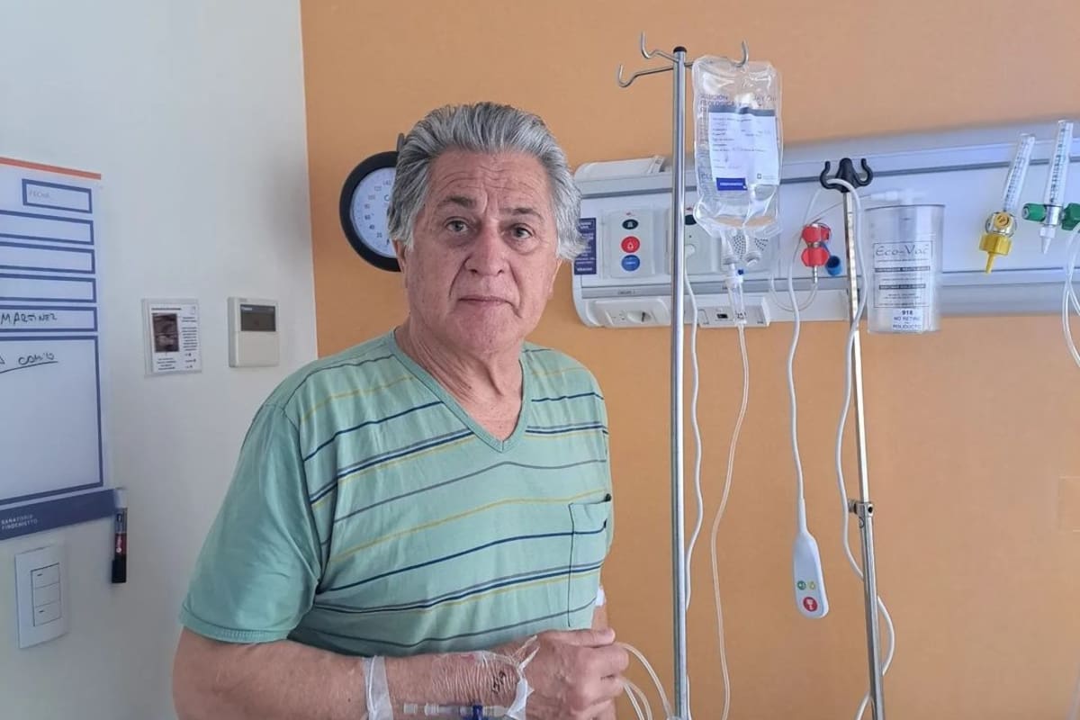 El Pato Fillol fue internado por un cuadro de pulmonía bilateral