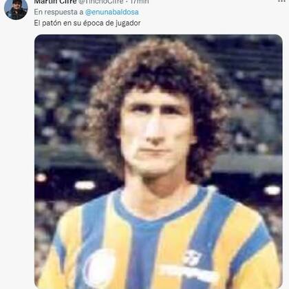 El "Patón" Bauza en su juventud