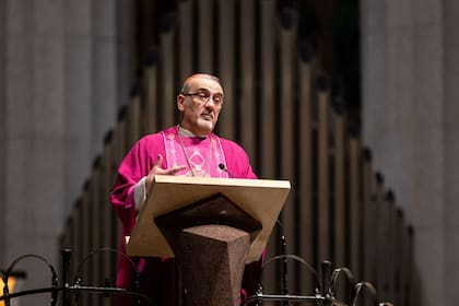 El patriarca latino de Jerusalén y cardenal, Pierbattista Pizzaballa