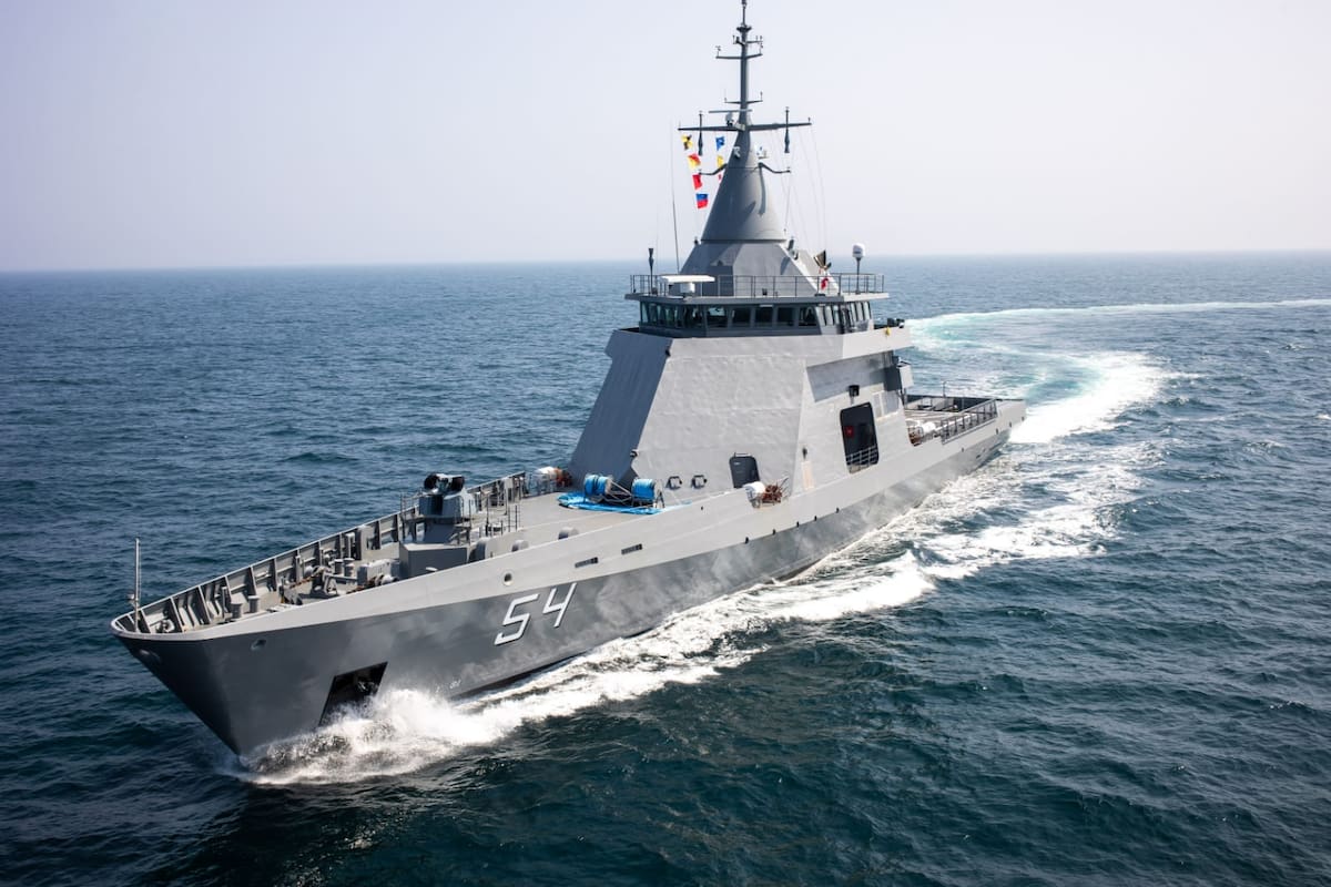 El patrullero oceánico ARA Contraalmirante Cordero