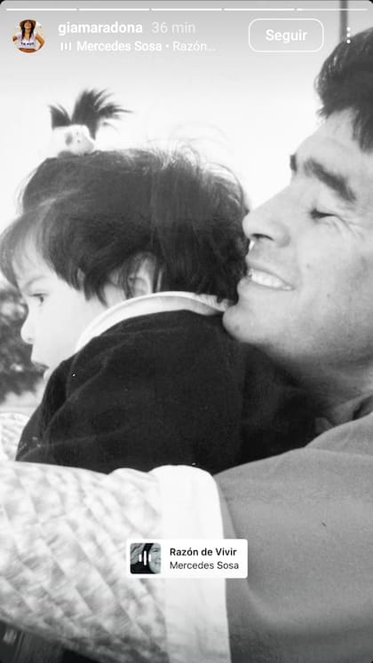 El peculiar posteo de Gianinna Maradona a minutos de confirmarse su separación de Daniel Osvaldo