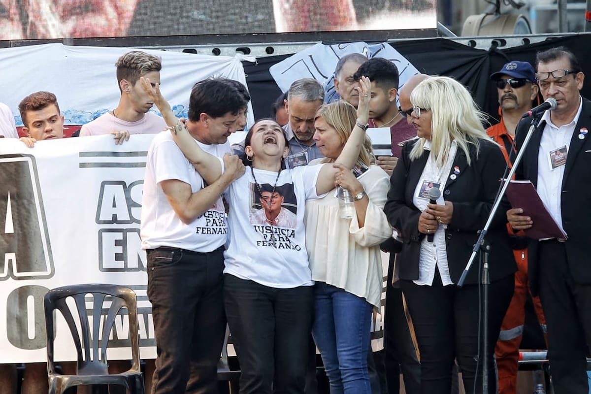 El pedido de Justicia de la madre de Fernando