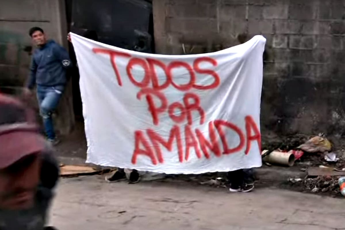 El pedido de justicia por Amanda Aguilar, la adolescente de 14 años asesinada en Tigre