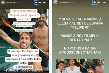 El pedido de los argentinos perdidos en el mar de Málaga hace 11 días