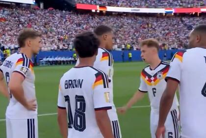El pedido del capitán Kimich a Goretzka para que patee el penal