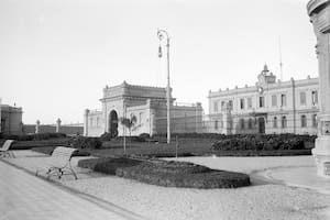 El penal de Punta Carretas, de donde escaparon más de 100 dirigentes tupamaros en Montevideo, en 1971.