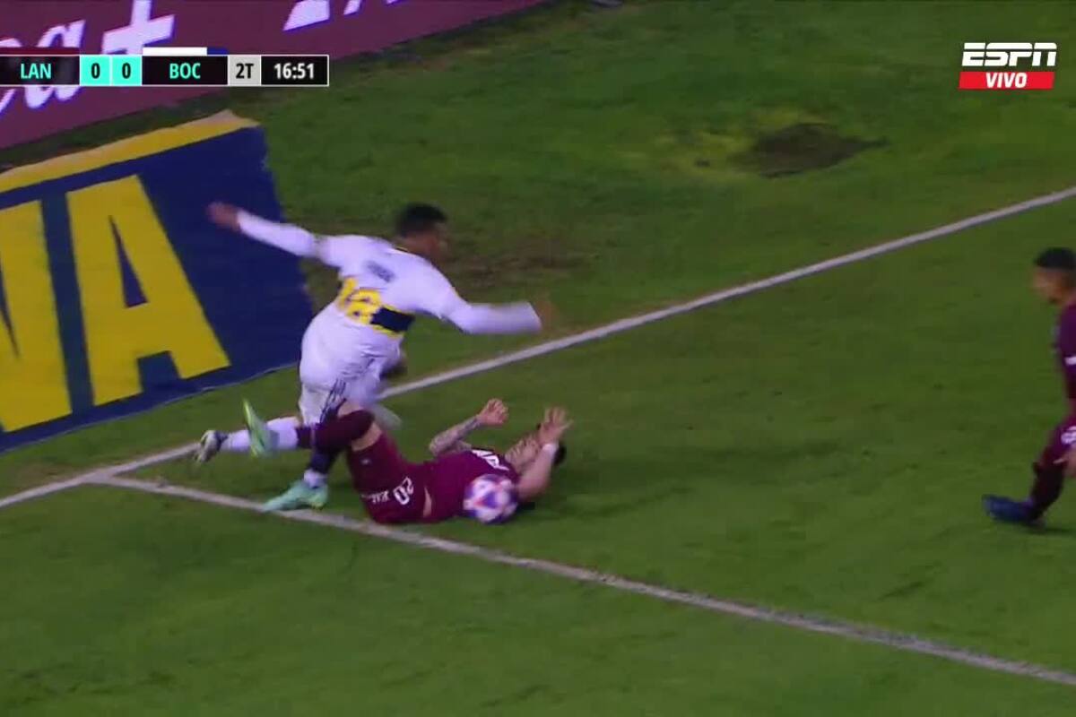 El penal de Troyansky que Tello no sancionó ni tampoco llegó aviso desde el VAR