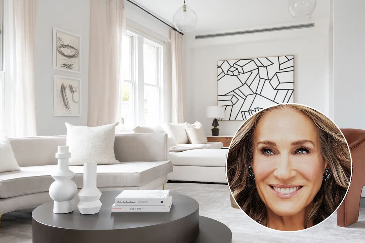 El penthouse en el que vivía Jessica Parker ahora busca un nuevo dueño y aún hay cosas de la actriz en la vivienda
