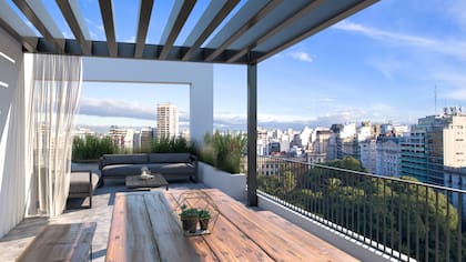El penthouse tendrá terraza propia