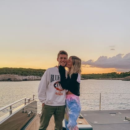 El Peque Schwartzman, enamorado de su novia Eugenia De Martino. Crédito: Instagram