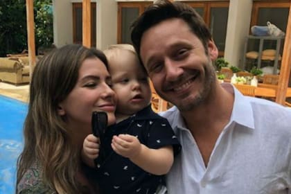 El pequeño celebró su cumpleaños con los amigos de su papá