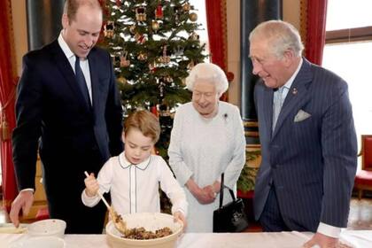 El pequeño George tiene un estrecho vínculo con la familia real