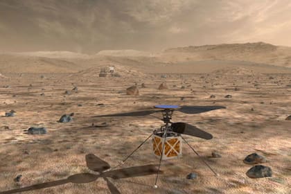 El pequeño helicóptero Ingenuity deberá realizar una hazaña: elevarse en el aire con una densidad equivalente a solo el 1% de la atmósfera terrestre