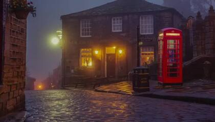 El pequeño pueblo inglés de Haworth fue hogar de las hermanas Brontë, el famoso clan de poetisas y novelistas del siglo XIX.