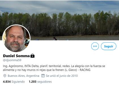 El perfil cerrado del Ingeniero Daniel Somma