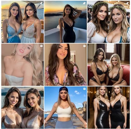 El perfil de Instagram de la modelo digital Emily Pellegrini