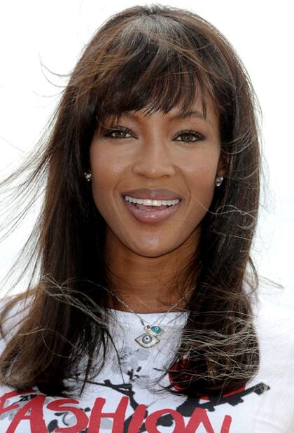 El perfil de Naomi Campbell, uno de los perfiles alterados en Wikipedia