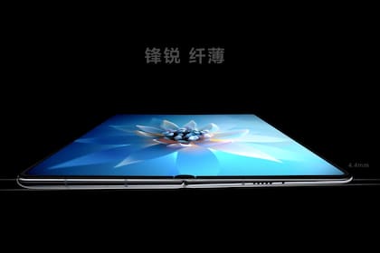 El perfil en cuña del Huawei Mate X2