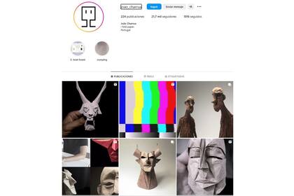 El perfl de Joao Charrúa en Instagram