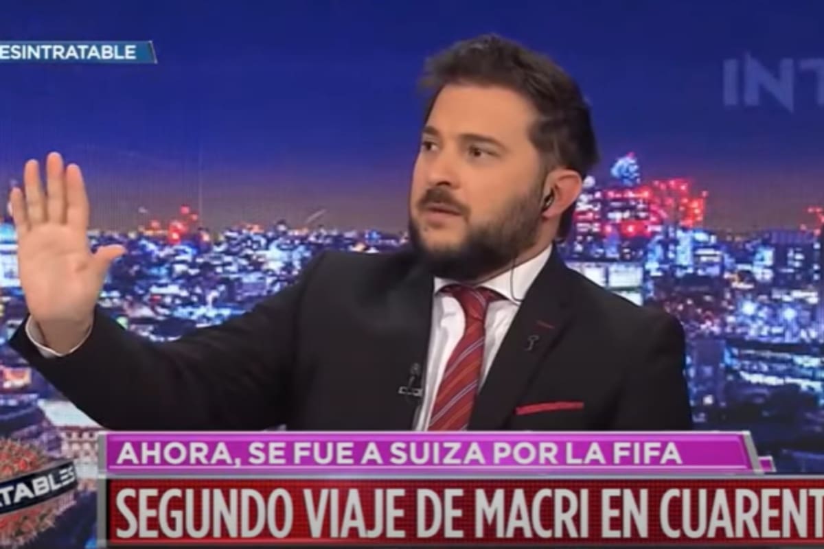 El periodista aseguró que el expresidente tiene que quedarse a dar explicaciones ante la justicia. Fuente: América