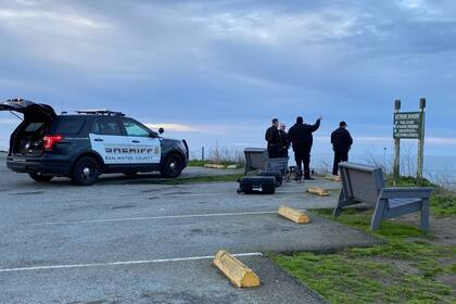 El periodista Brett Murphy compartió una imagen de lo que sucede en la zona dónde cayó el avión, este lunes 15 de enero
