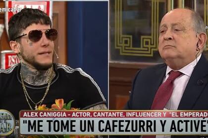 El periodista Chiche Gelblung cuestionó las declaraciones de Alex Caniggia en Polémica en el bar
