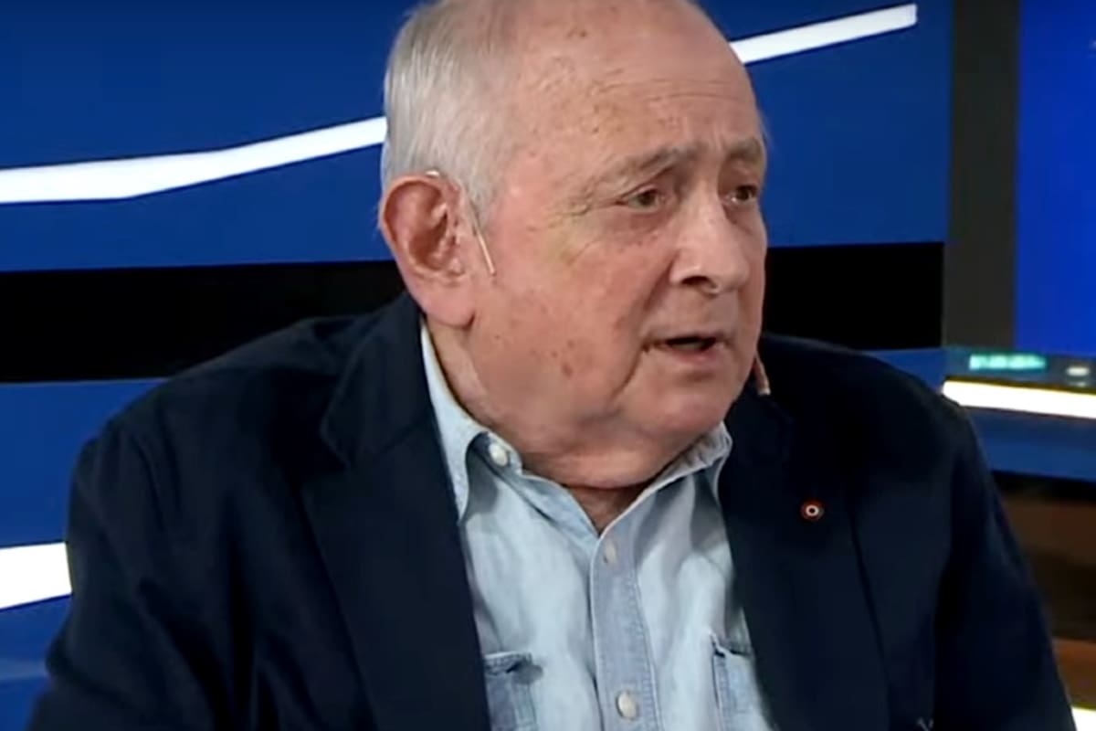 El periodista Chiche Gelblung durante su paso por Comunidad de Negocios, en LN+