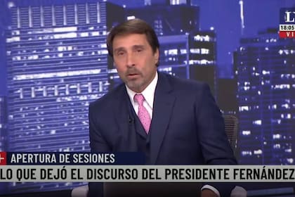 El periodista de El Noticiero señaló además que el núcleo duro del cristinismo consideran al presidente como "una mala fotocopia" de la expresidenta del país