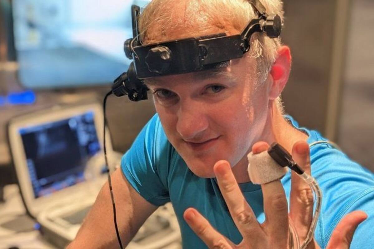 El periodista de la BBC James Gallagher se sometió a un experimento para comprobar los efectos del calor sobre el cuerpo humano