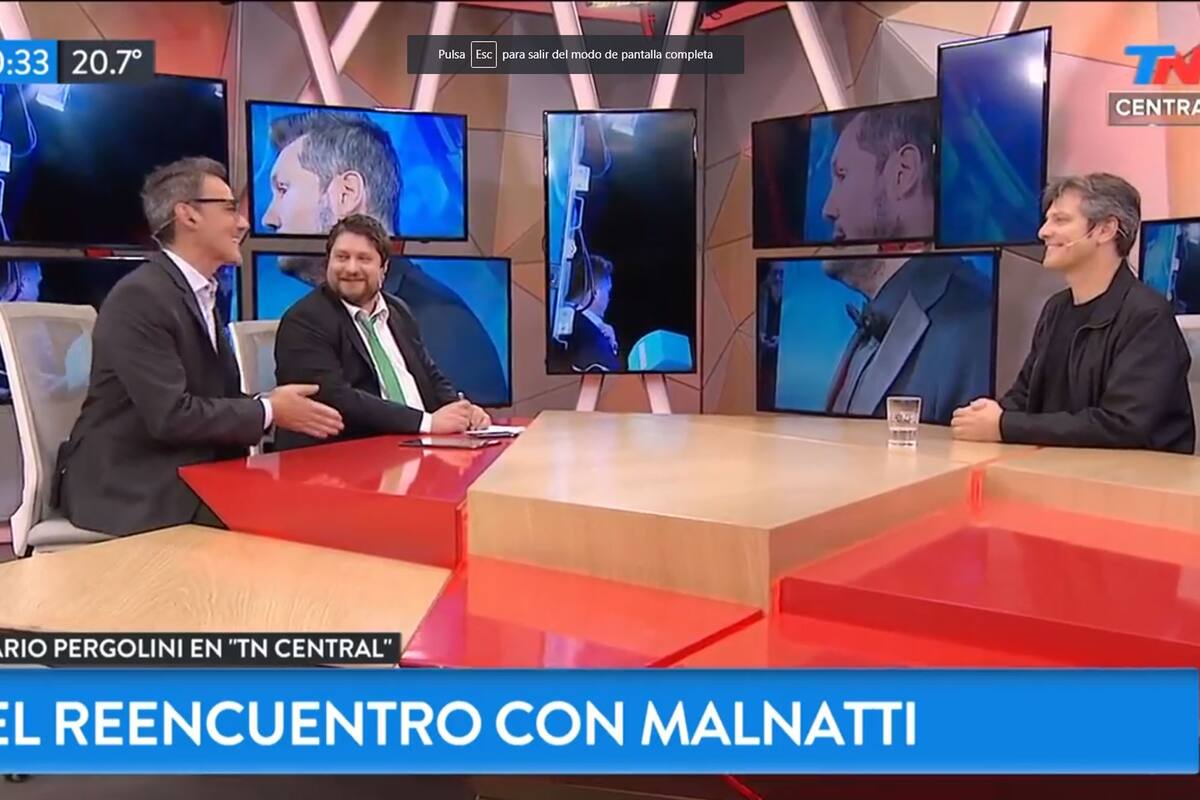 El periodista de TN y quien fue su jefe en CQC se reencontraron y hablaron de las viejas épocas