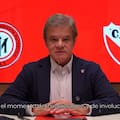 Enrique Sacco presentó su candidatura para ser presidente de Independiente: el mensaje a los socios