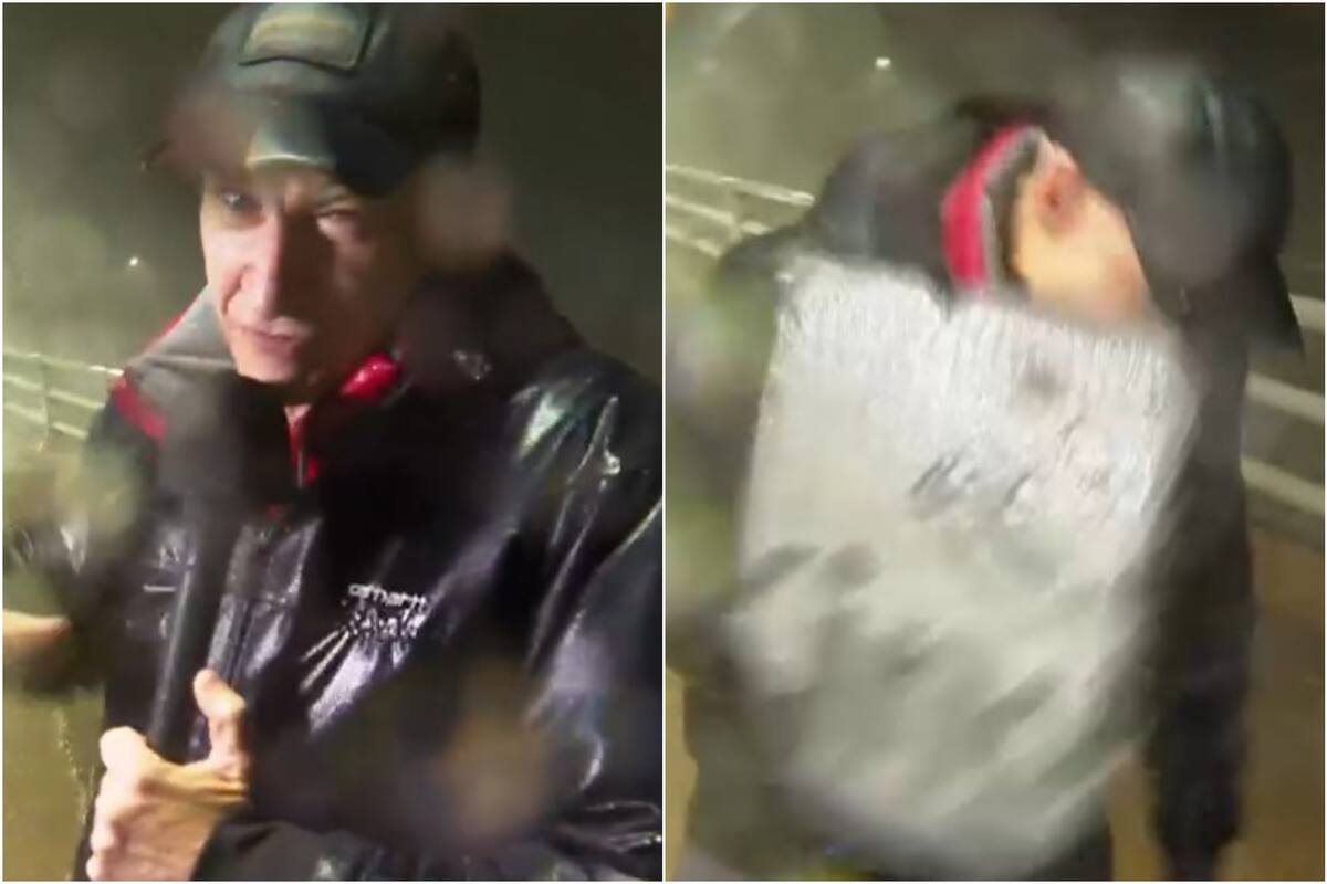 El periodista es conocido por sus coberturas de huracanes