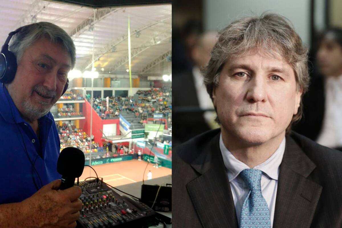 El periodista Guillermo Salatino (izq) y el exvicepresidente Amado Boudou (der)