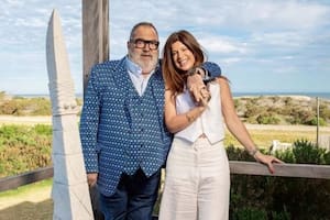 El periodista había remodelado esta vivienda de soltero para incluir en sus vacaciones a su esposa, Elba, y a los hijos de la abogada