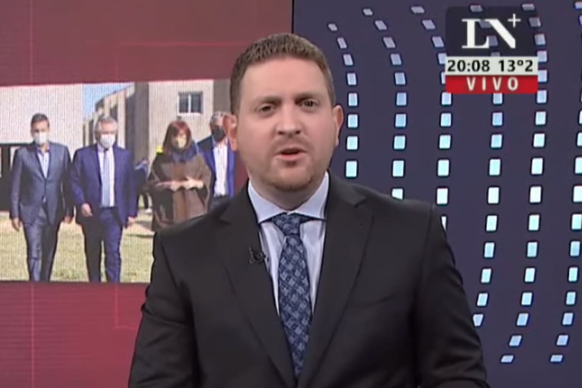 El periodista Jonatan Viale