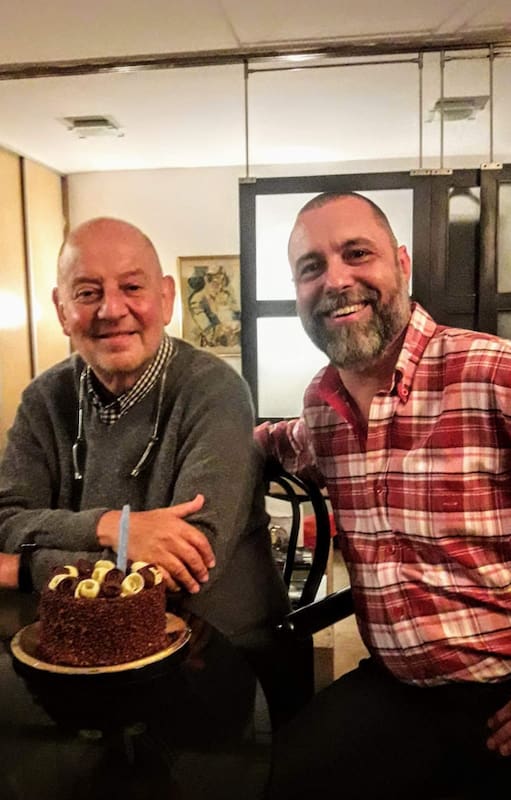 El periodista Jorge Lafauci y su marido Roberto Ávila celebran los 17 años de vida compartida