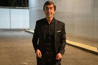 El periodista Marcelo Benedetto revivió el famoso "escorpión" de Higuita frente a sus compañeros de ESPN (Instagram)