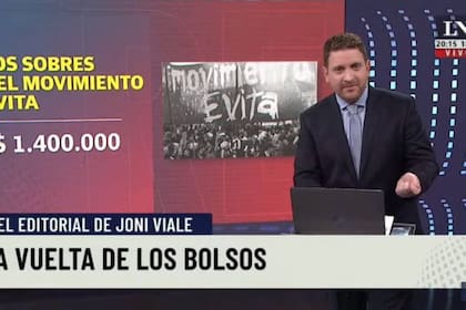 El periodista mencionó casos emblemáticos de los gobiernos kirchneristas en los que hubo dinero en efectivo involucrado y aseguró que los bolsos "volvieron para quedarse"