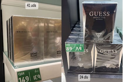 El periodista mostró el precio de los perfumes importados (Foto:Captura de Instagram @diegobrancatelli)