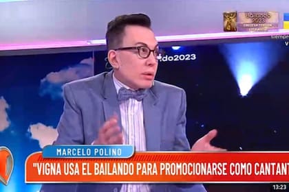 El periodista no dudó en expresar su enojo tras el incómodo momento que vivió durante el Martín Fierro de Moda 2023 (Foto: captura TV)