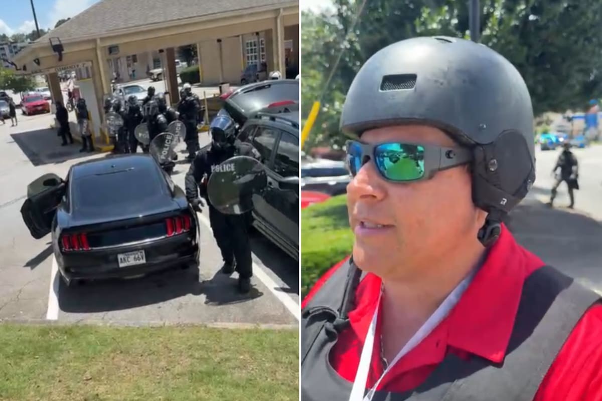 El periodista salvadoreño Mario Guevara fue arrestado en Atlanta durante una protesta y ahora el ICE quiere deportarlo