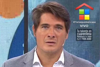 El periodista se conmovió al escuchar la historia de una madre argentina que perdió a su hijo por coronavirus en España