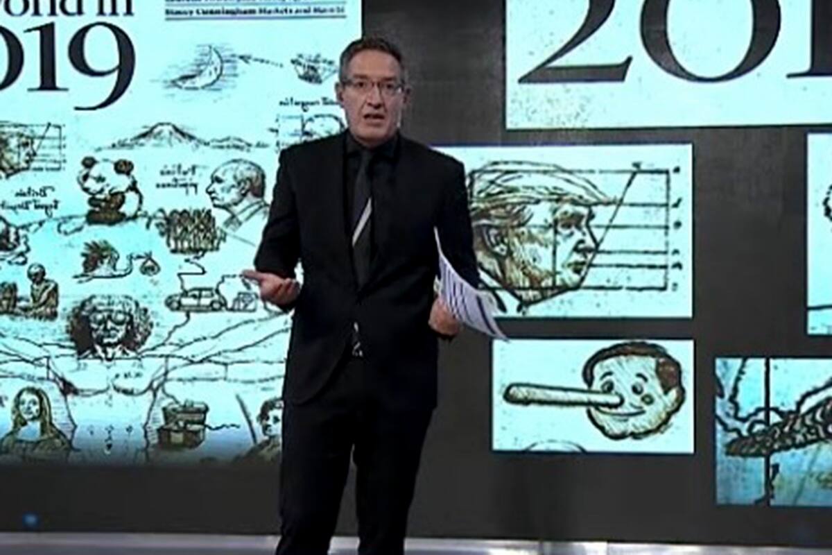 El periodista Tomás Méndez hizo un programa sobre teorías en torno al supuesto origen de la enfermedad