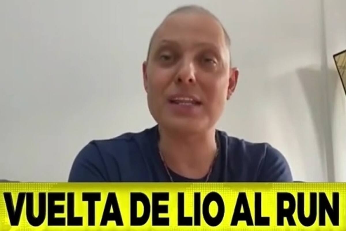 El periodista volvió a coconducir El Run Run del Espectáculo desde su casa