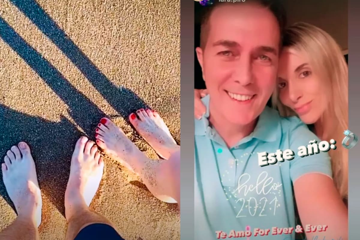 El periodista y conductor de Telefe Noticias y la abogada empezaron el año juntos.