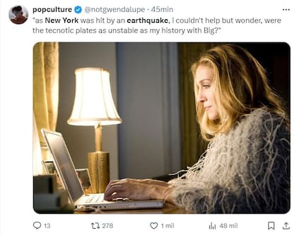 El personaje de Carrie Bradshaw fue recordado este viernes 5 de abril