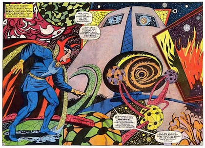 El personaje de Doctor Strange (1963) fue otra de las creaciones de Steve Ditko